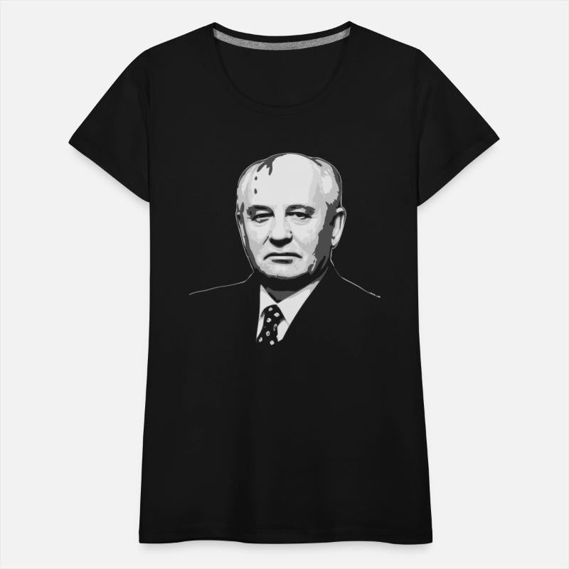 Mikhail Gorbachev Black and White