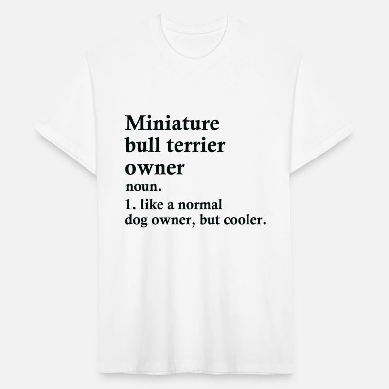 Miniature Bull Terrier Dog Owner Definition