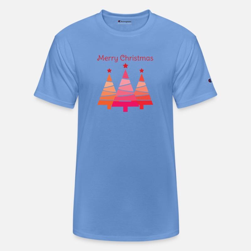 Minimalist Merry Christmas Pines