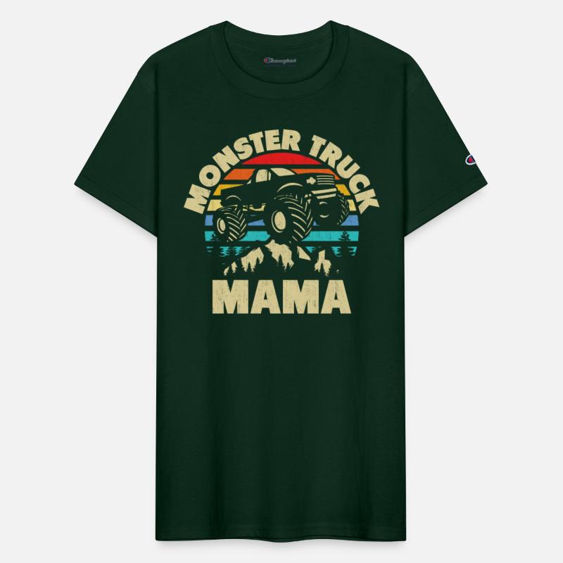 Monster Truck Mama Matching Family Monster Truck