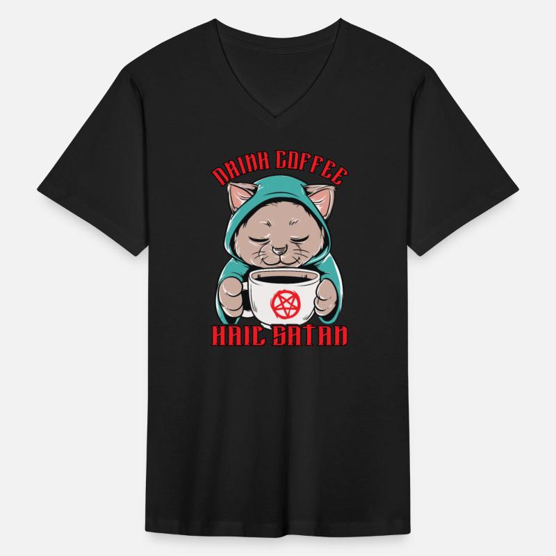 Morning Ritual Satanic Coffee Drinker