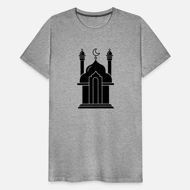 Mosque religious place of worship. logo