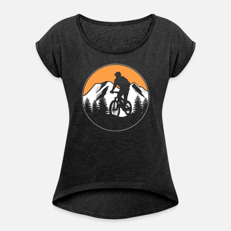 Mountain Biking Downhill Sportsperson