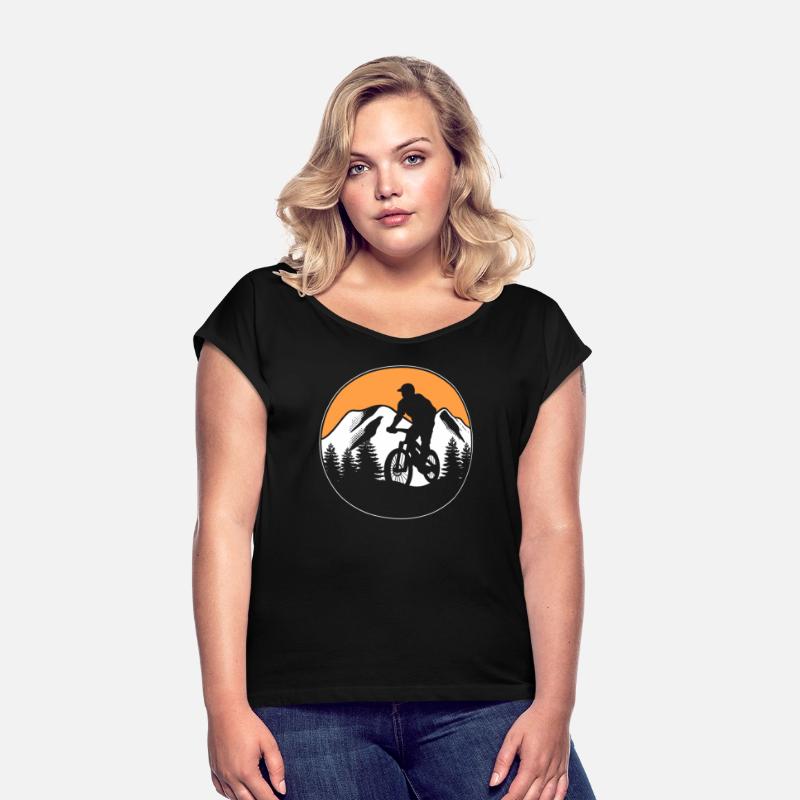 Mountain Biking Downhill Sportsperson