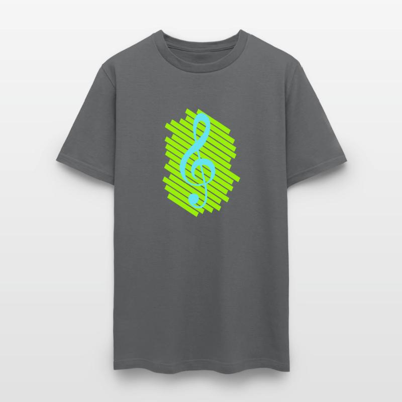 Music Clef Note Lines Stripes Pattern Colorful