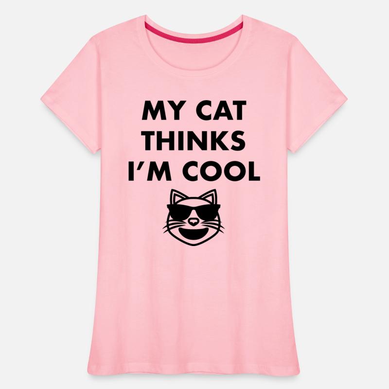 My cat thinks i'm cool