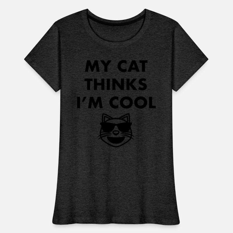 My cat thinks i'm cool