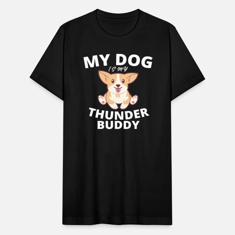 my dog is my thunder buddy
