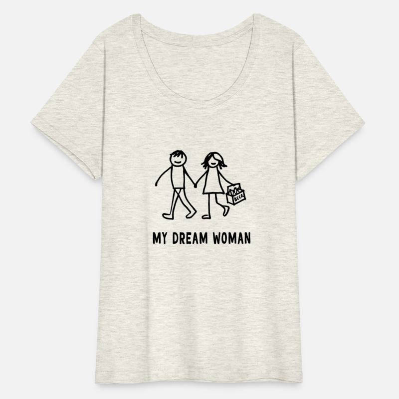 My dream woman beer design