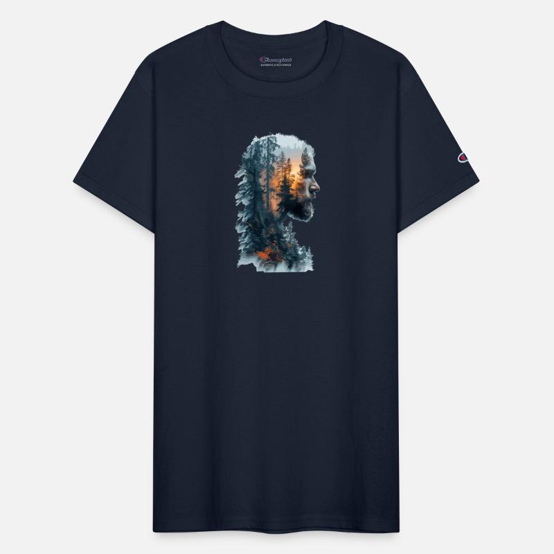 Nature Silhouette Forest Man Fire