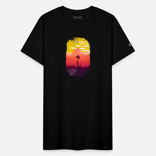 Nature Vintage Minimalist Pine Trees