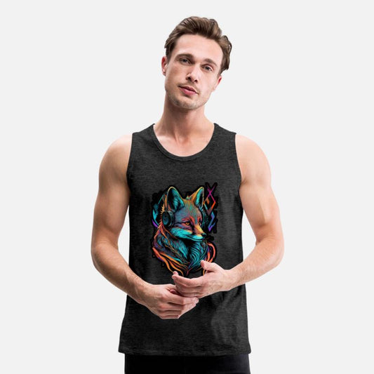 Neon Fuchs 80er Festival Nerd Hipster Fox Musik