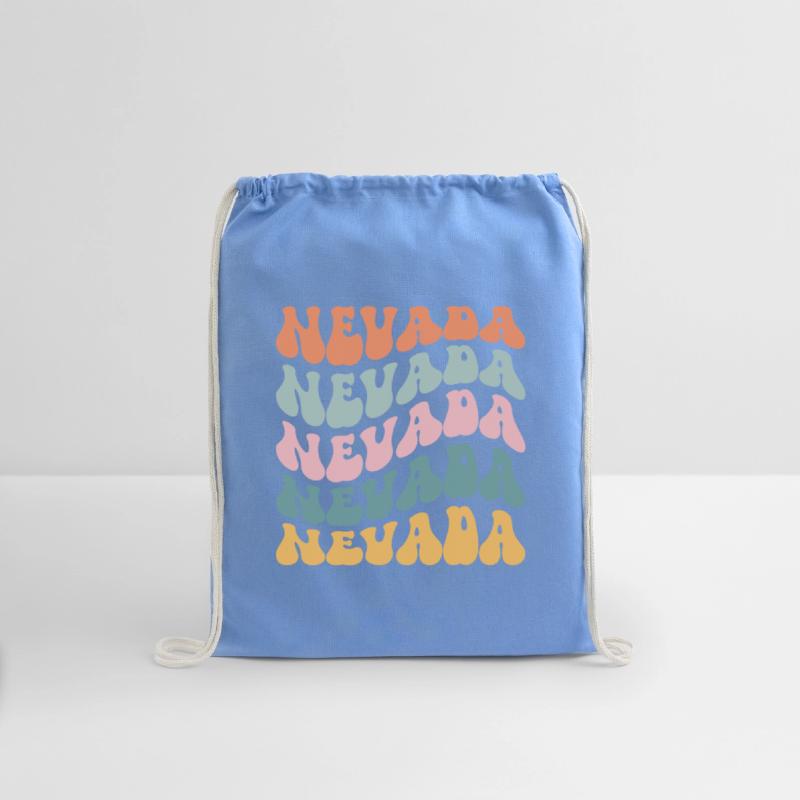 Nevada State Nevadan Pride Groovy Retro Vintage