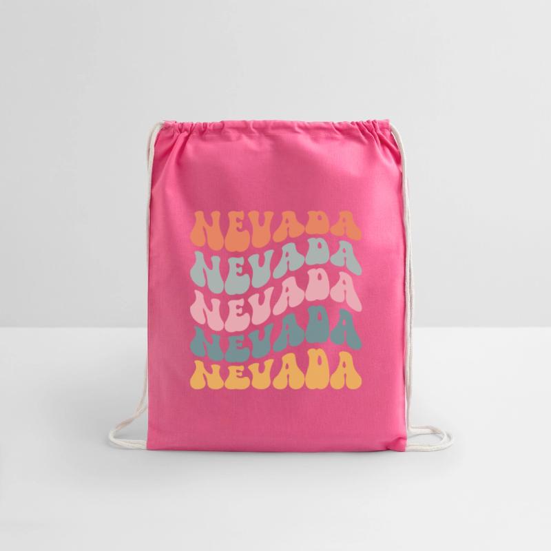 Nevada State Nevadan Pride Groovy Retro Vintage