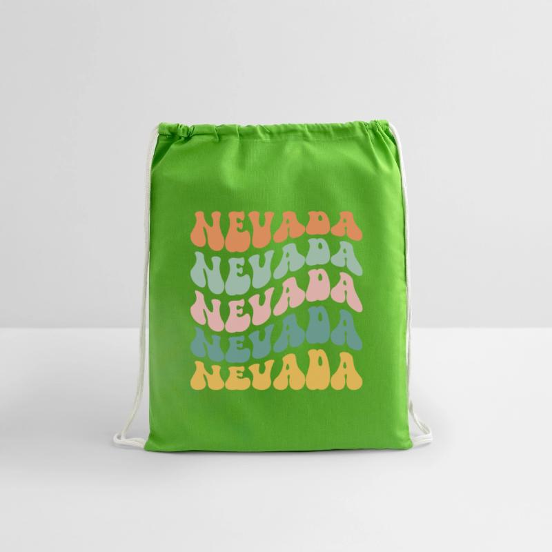 Nevada State Nevadan Pride Groovy Retro Vintage