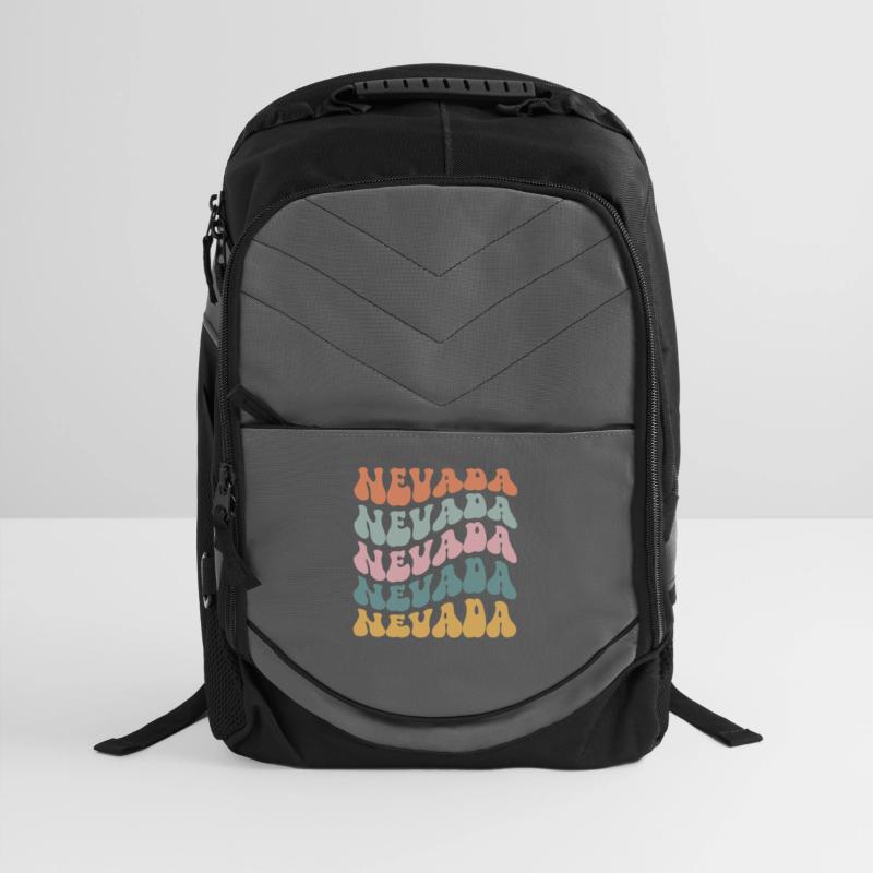 Nevada State Nevadan Pride Groovy Retro Vintage