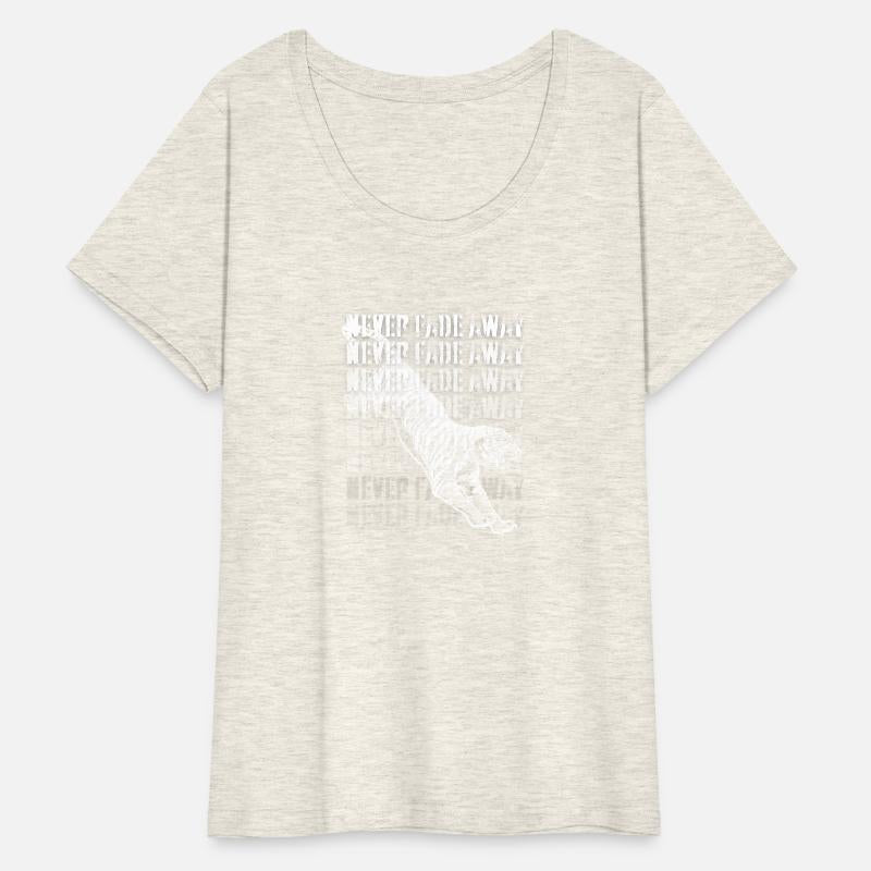 Never Fade Away Leaping Tiger Motivational