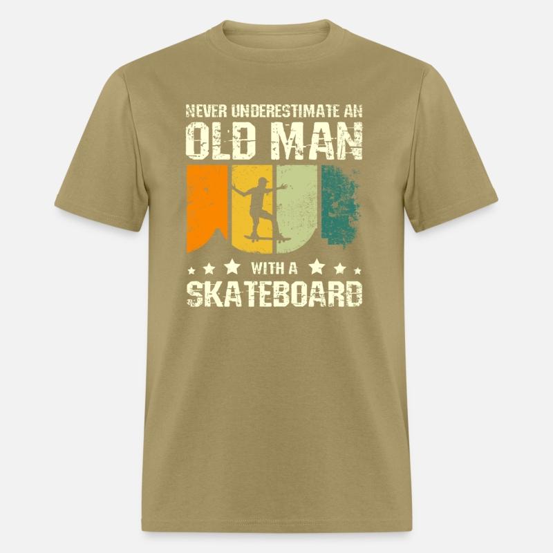 Never underestimate an old man with a skateboard