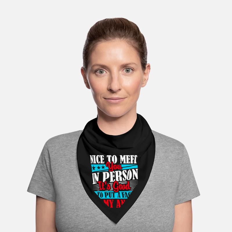 Nice To Meet You In Person It's Good To Put A Face