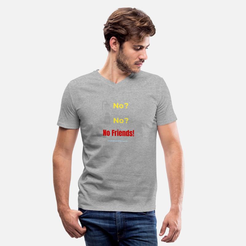 No Friends Social Humor T-Shirt