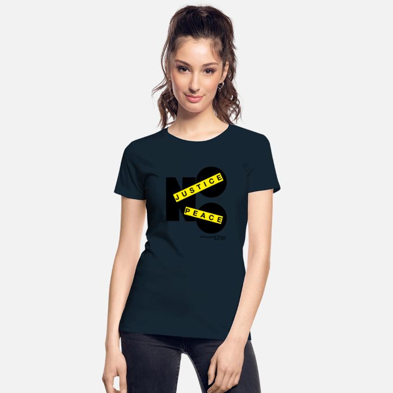 No Justice No Peace (black and yellow)