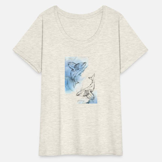 Ocean Harmony - Majestic Sperm Whales in Tranquil