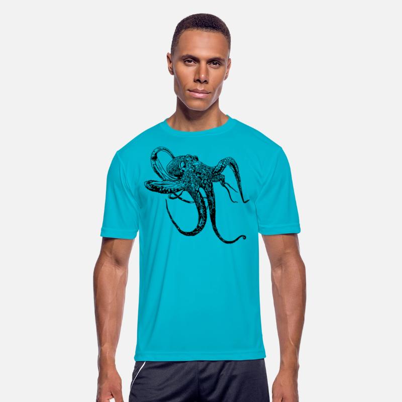 Octopus - hand draw cool tattoo