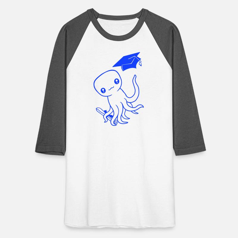 Octopus graduation high school diploma passed cute