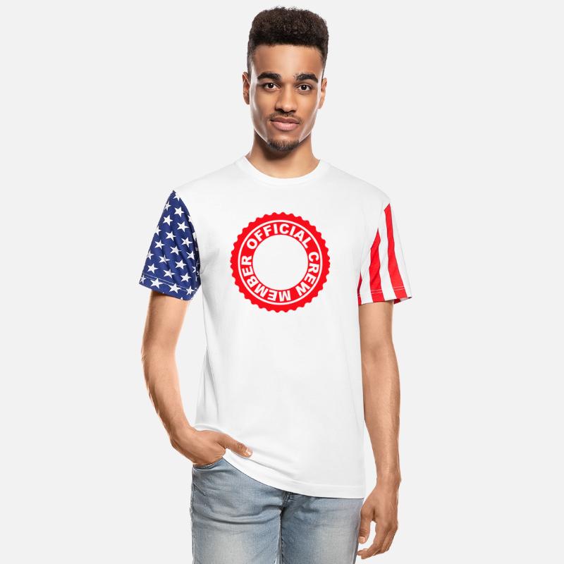 Official Crew Member Party Team Friend Round Stamp