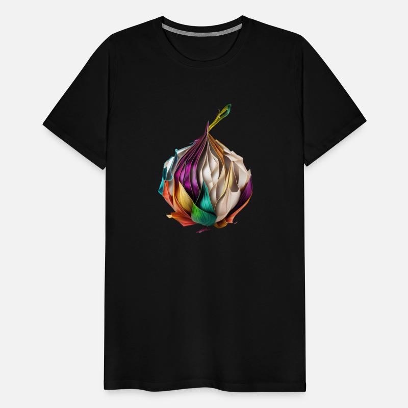 Origami Onion: Artistic Paper Craft of a Vegetable