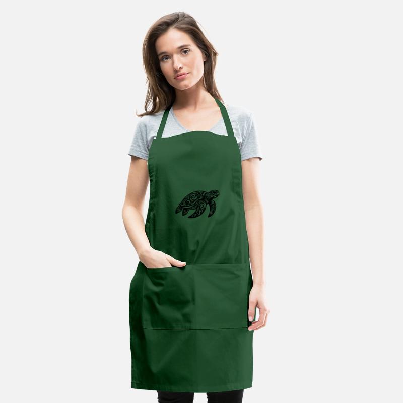 Ornamental Beauty Of A Sea Turtle