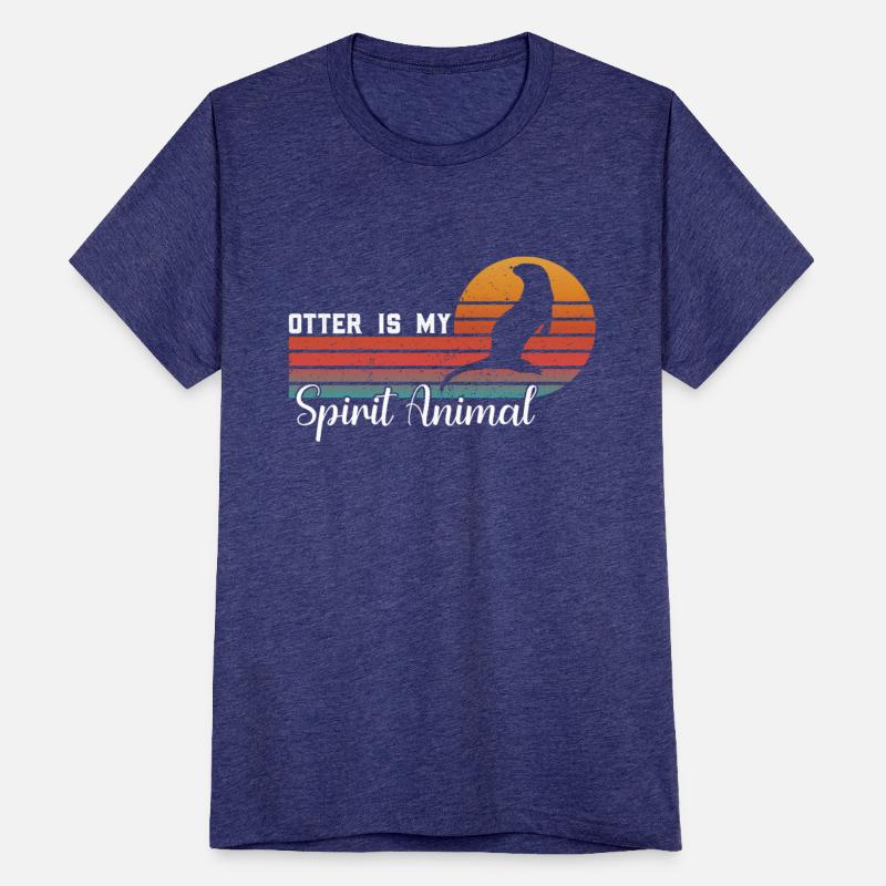 Otter Is My Spirit Animal . otter t-shirt design