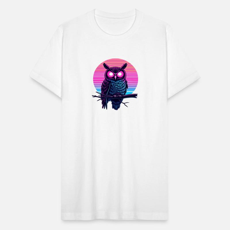 Owl Vaporwave Retro Trend Cool