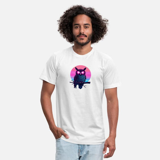 Owl Vaporwave Retro Trend Cool