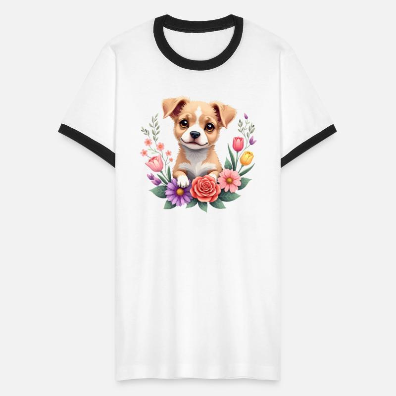 Peace Love Dogs Floral Dog Paw Dog Mom Cute Mother