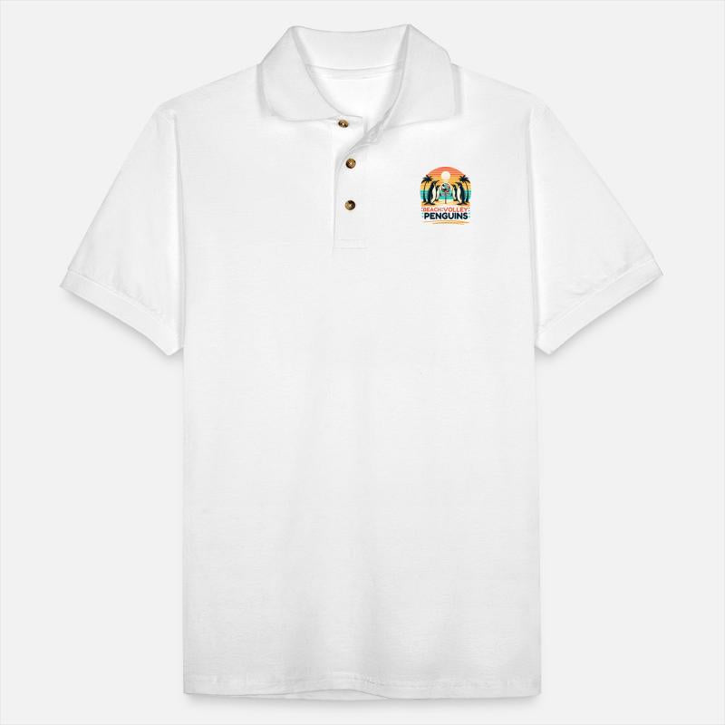 Penguin Beach Volleyball Fun