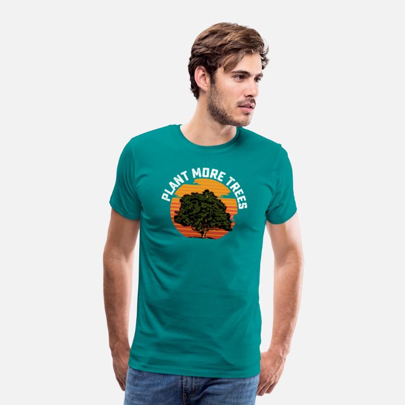 Plant More Trees Vintage Planet Earth Day