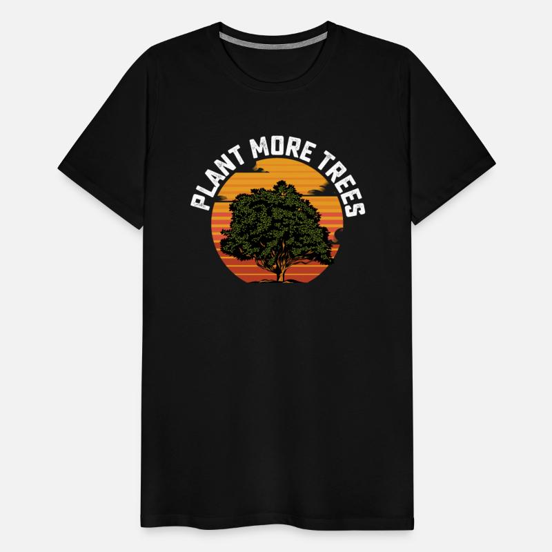 Plant More Trees Vintage Planet Earth Day