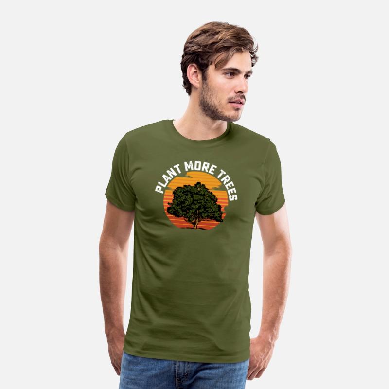 Plant More Trees Vintage Planet Earth Day