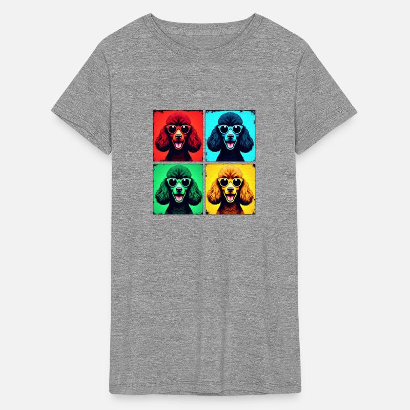 Poodle Pop Art, Luna, Charlie, Max, Lola, Mia