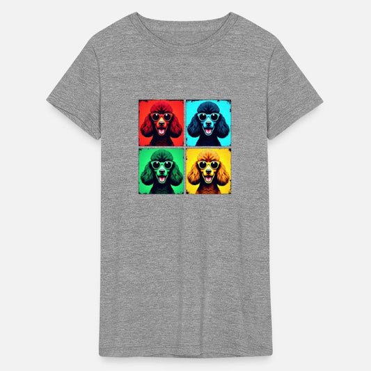 Poodle Pop Art, Luna, Charlie, Max, Lola, Mia