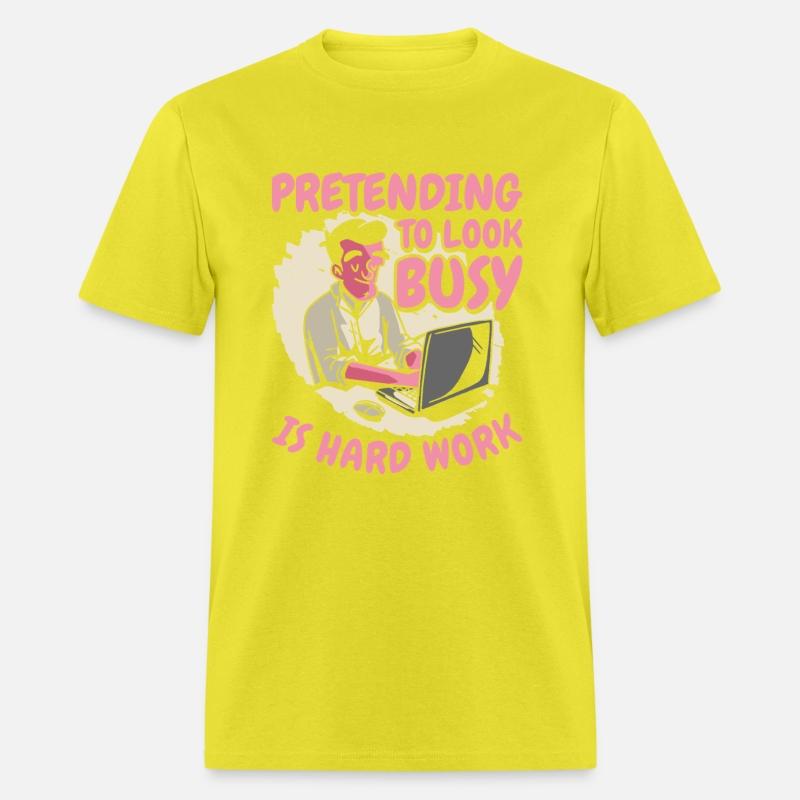 Pretending Busy Hard Work Employee Office Work