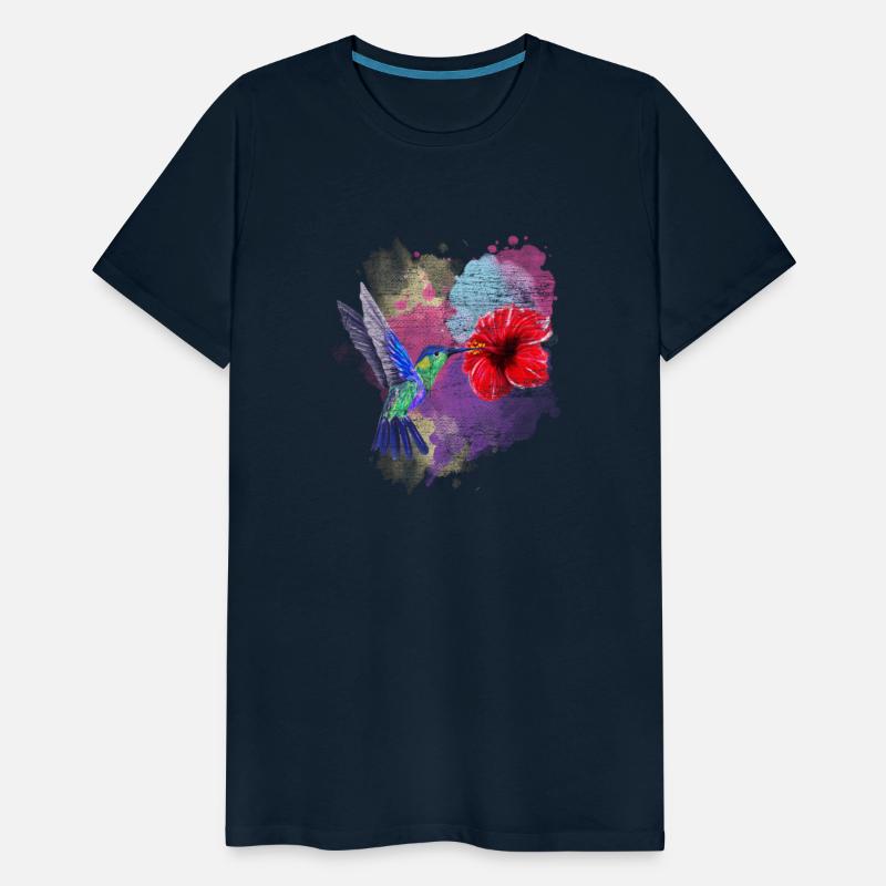 Pretty Bird Animal Hibiscus Flower Hummingbird