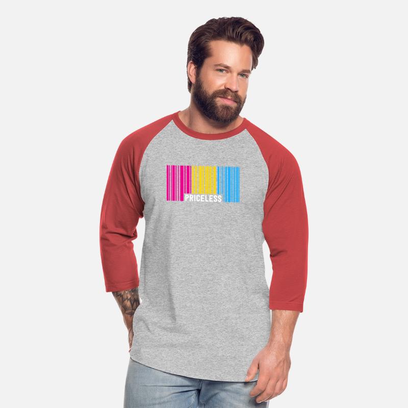 Priceless Pansexual Pride Barcode Subtle Pan