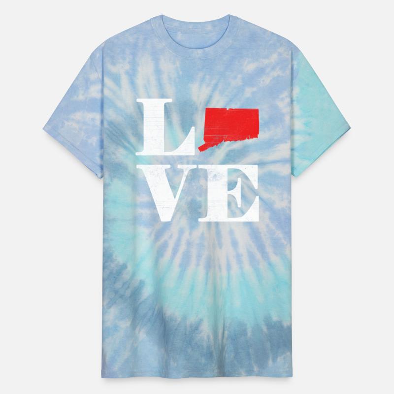 Proud America State Land Map Love Connecticut