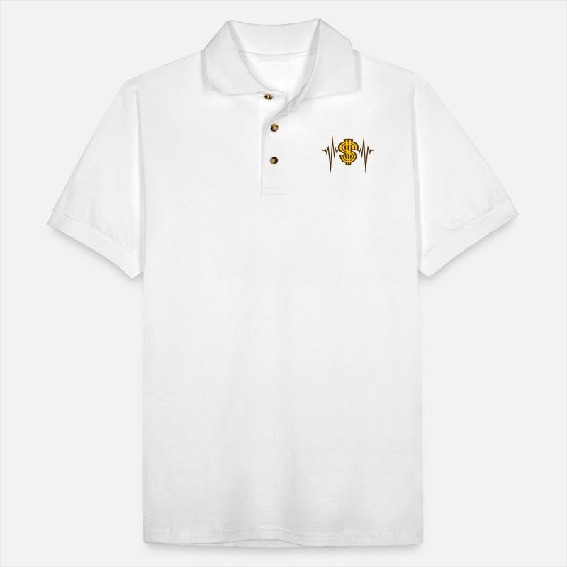 pulse heartbeat dollar frequency symbol sign money