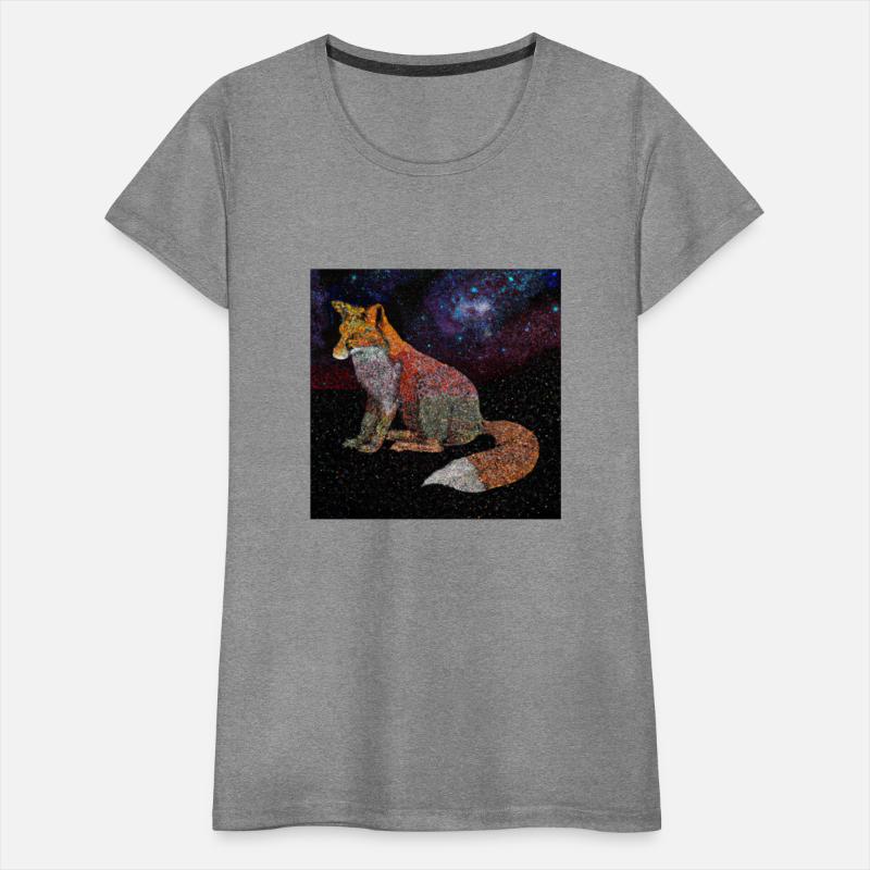 Punt oil fox in speace