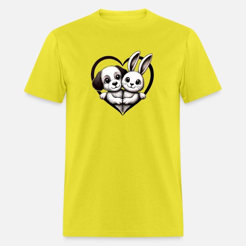 Puppy Love & Bunny Cuteness - Heartwarming Duo TSQ