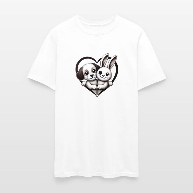 Puppy Love & Bunny Cuteness - Heartwarming Duo TSQ