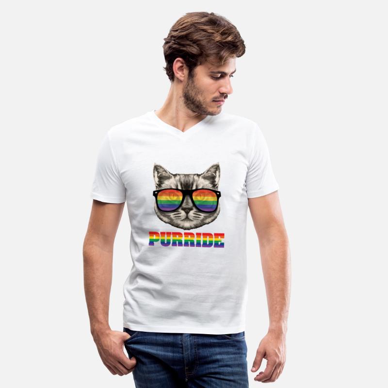 Purride Cat Rainbow Homosexuell Gay